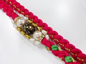 正絹　振袖用　手組帯締め